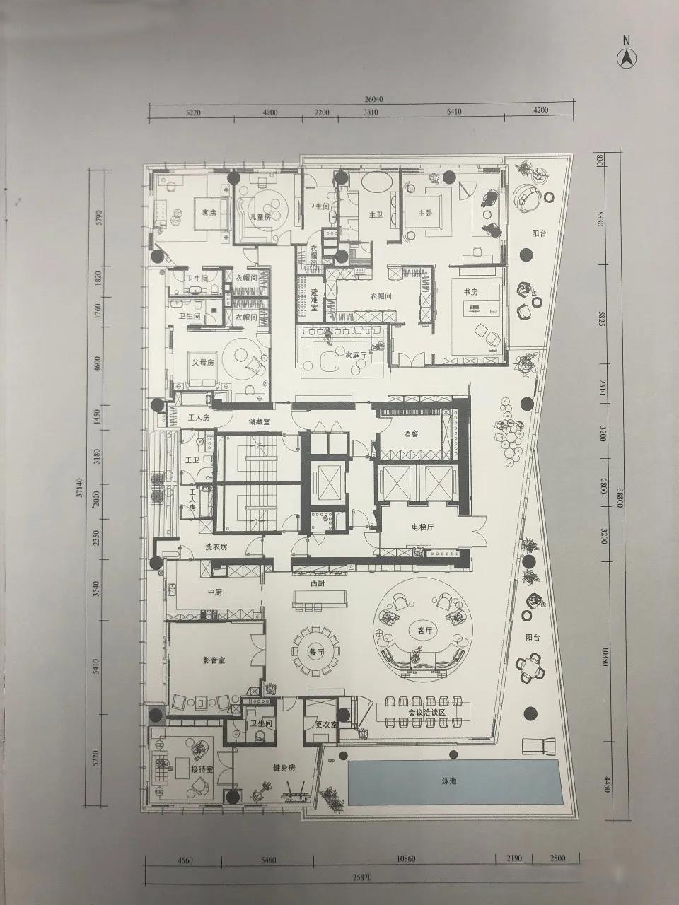 深圳湾1号,27层天际屋户型介绍及户型图