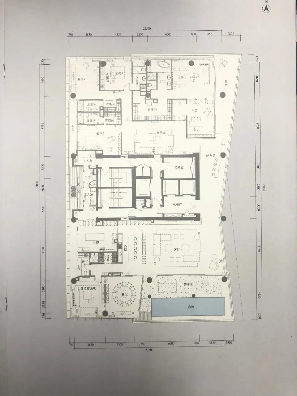 深圳湾1号,28层天际屋户型介绍及户型图