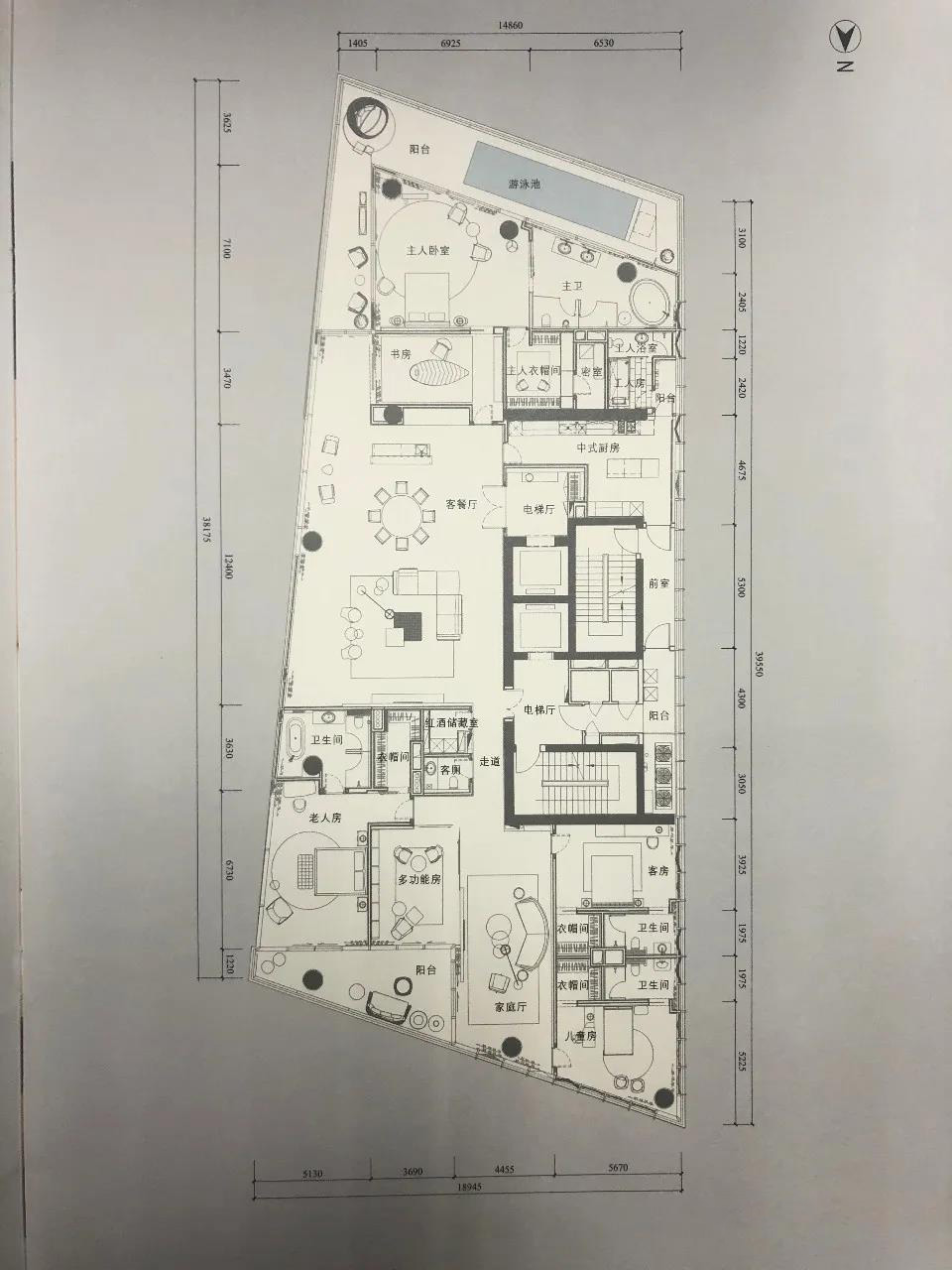 深圳湾1号,偶数层户介绍及户型图