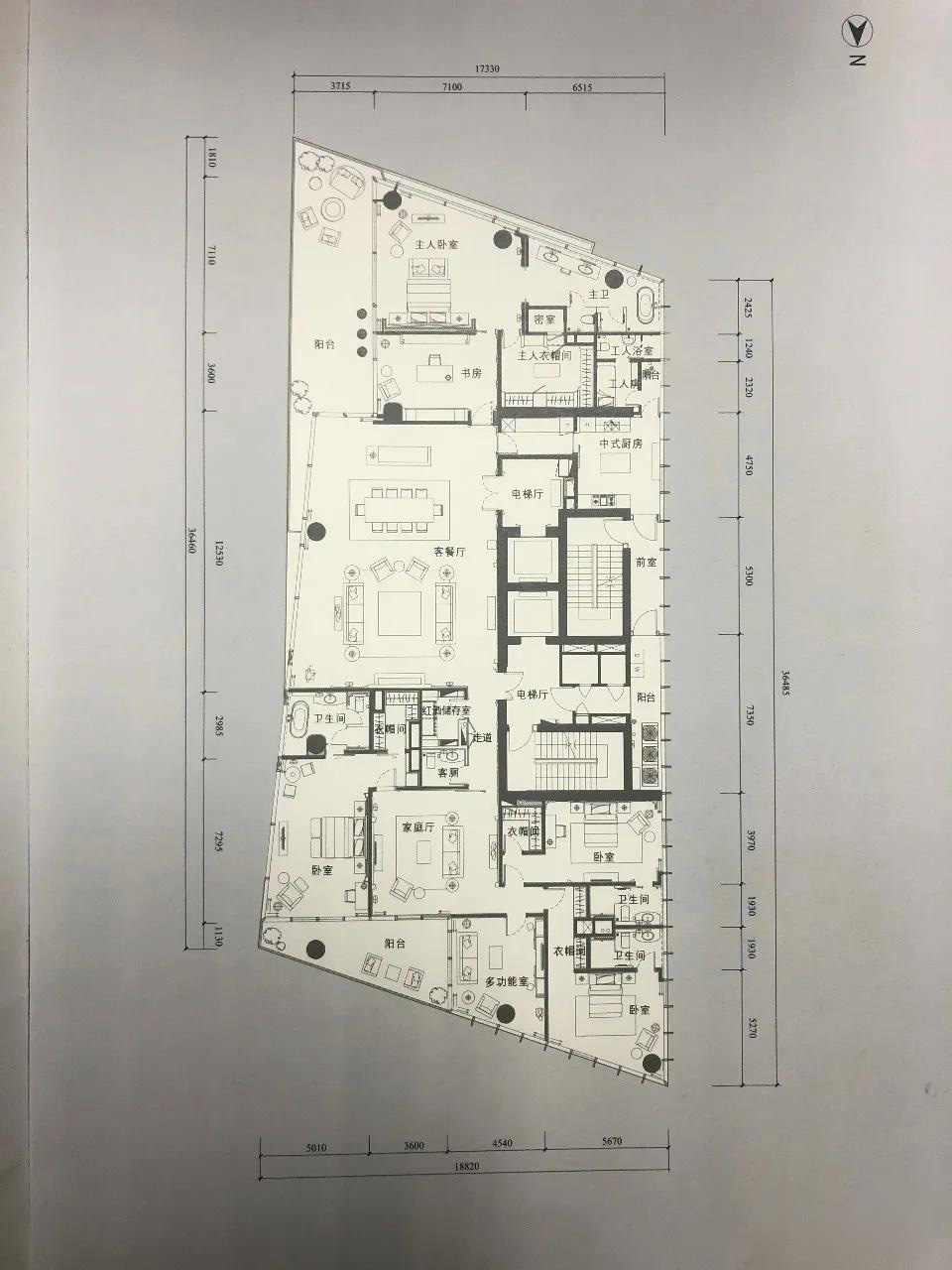 深圳湾1号,奇数层介绍及户型图