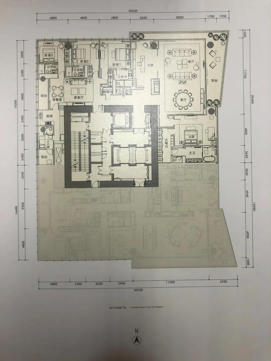 深圳湾1号,高区偶数层，A户型介绍及户型图（21-49层）