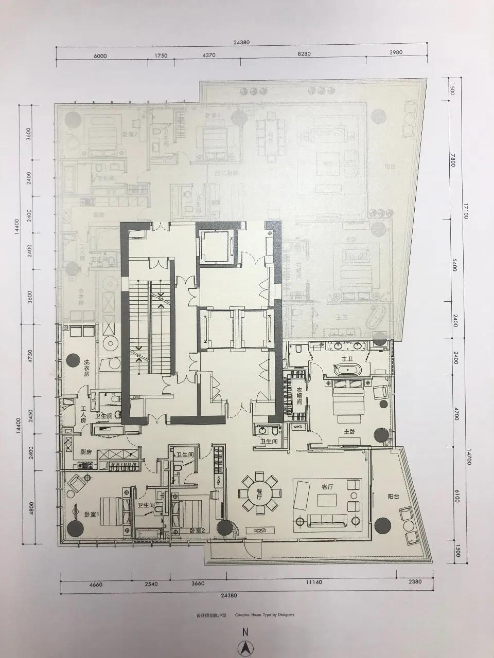 深圳湾1号,高区B户型介绍及户型图（21-34层）